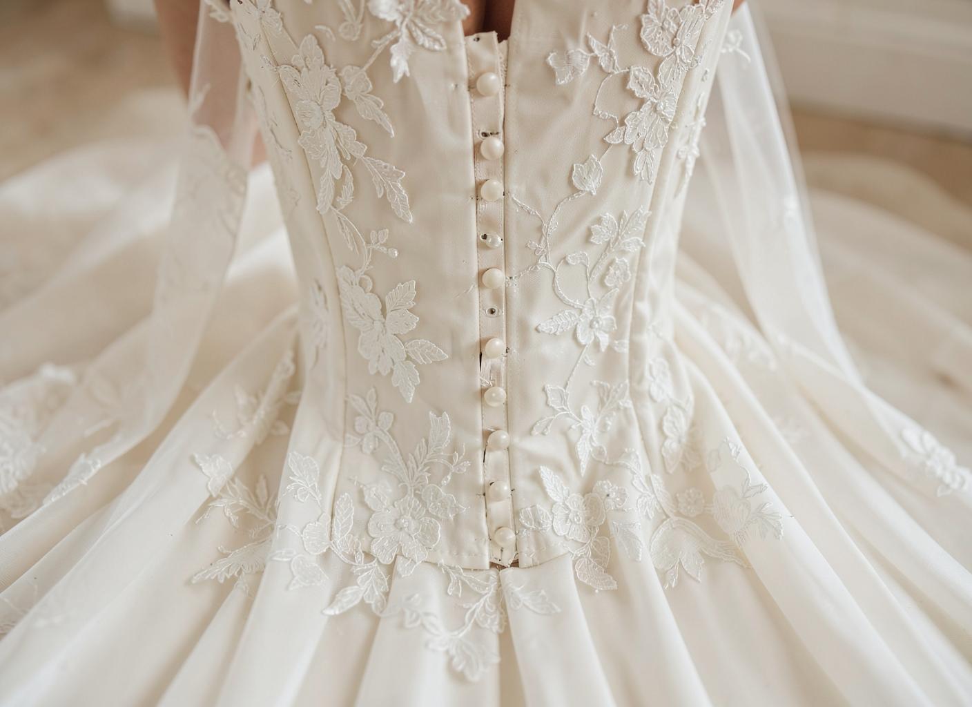 Drop Waist bridal silhouette