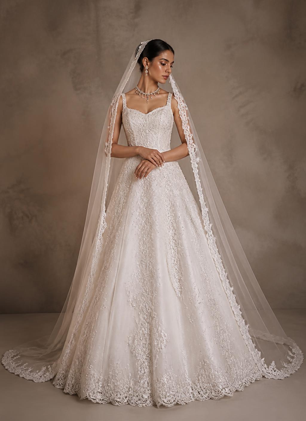 A-Line bridal silhouette